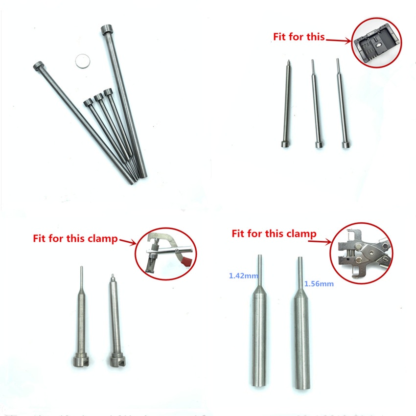 Fixing and Remove Pins for Car Key Disassembly Tool Folding Key Split ...