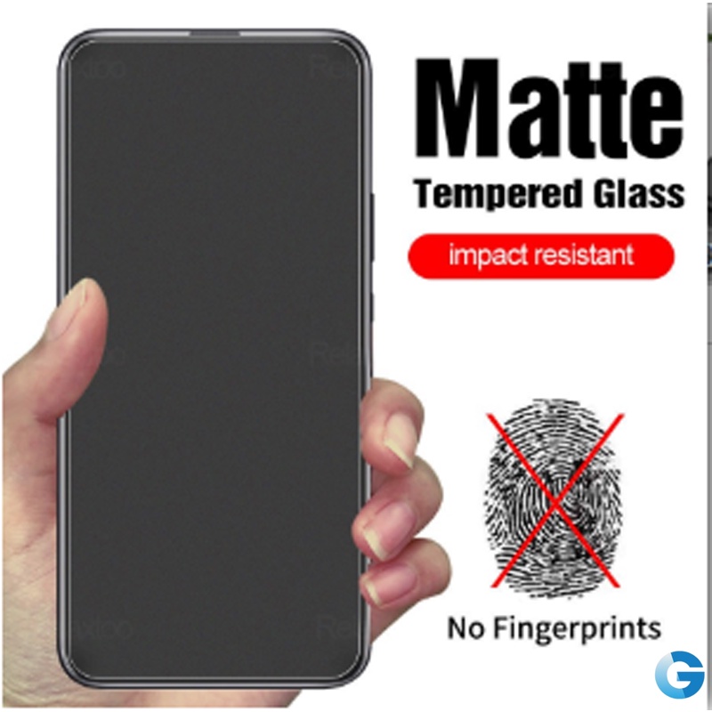 2Pcs Matte Tempered Glass Anti Fingerprints Frosted Screen Protector ...