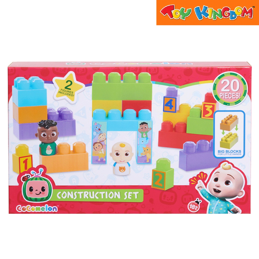 Cocomelon 20 pcs Construction Blocks | Shopee Philippines
