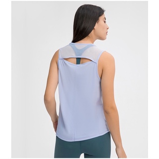 Hoppe Fumeng Lightweight And Breathable Back Hollow Women Sleeveless Sport  Vest Yoga T-Shirt Without Sleeve
