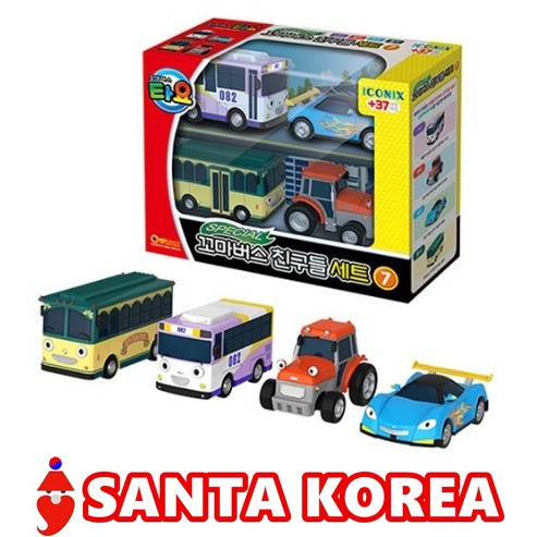 Children's articles☆TAYO☆ Little Bus Friends Set 7 NANA, LEO, LOLLY ...