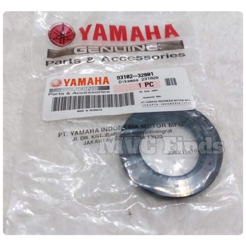 YAMAHA GENUINE TRANSMISSION REAR AXLE OIL SEAL FOR MIO I 125 & MIO SOUL ...