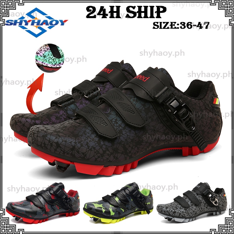 Shimano]COD Cycling Shoes Mtb Flat Shoes Men Spd Mountain Bike Footwear Road Bicycle Speed Sneakers Women Cleats Self Locking Shoes I.469809239