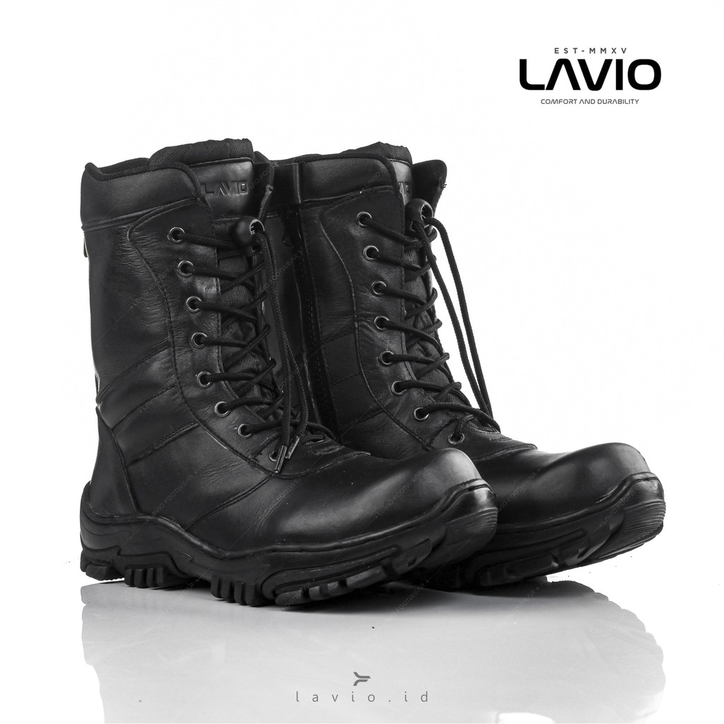 BIKERS SHOES Original Lavio Safety Boots Genuine Leather Lavio ...