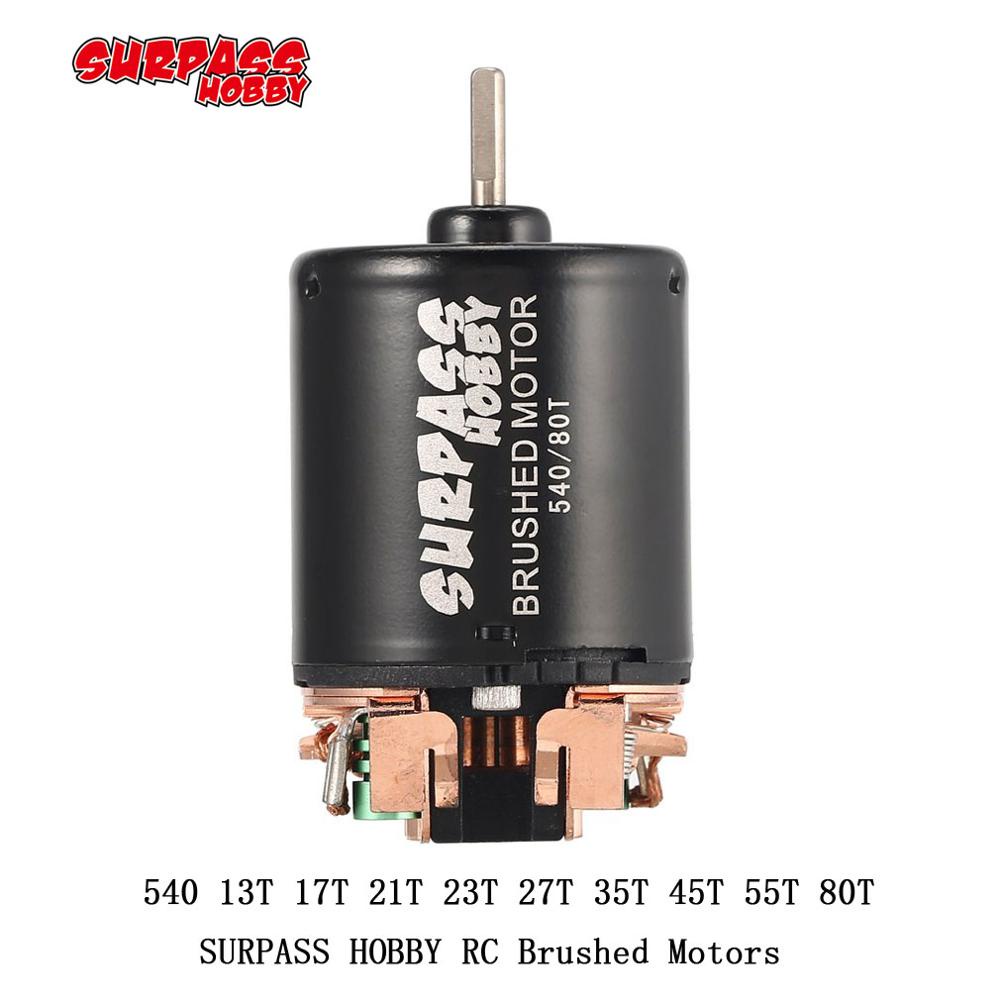 SURPASS HOBBY 540 80T 13T 17T 21T 23T 27T 35T 45T 55T 540 Brushed Motor ...