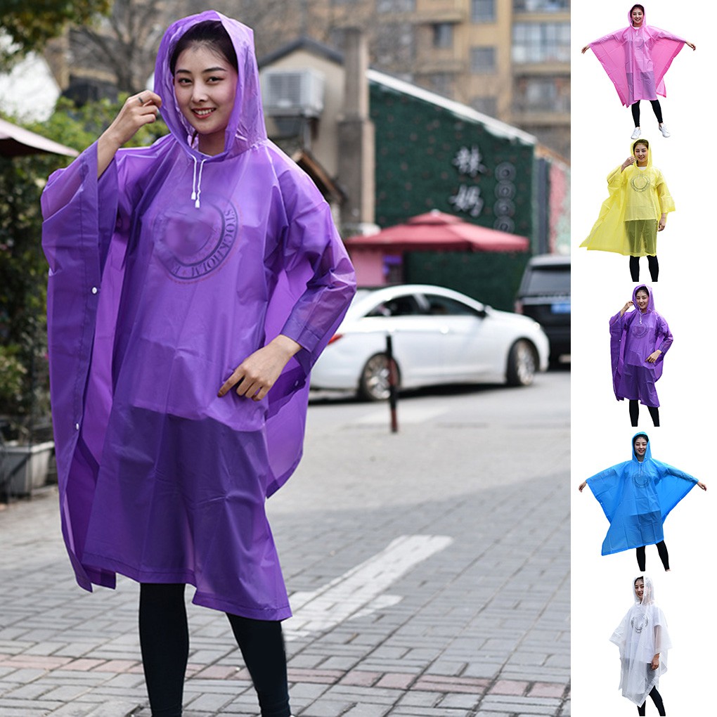 Raincoat Motorbike Electric Scooter EVA Non disposable Rain Clothes Women Men Lightweight Rain Cape Shopee Philippines