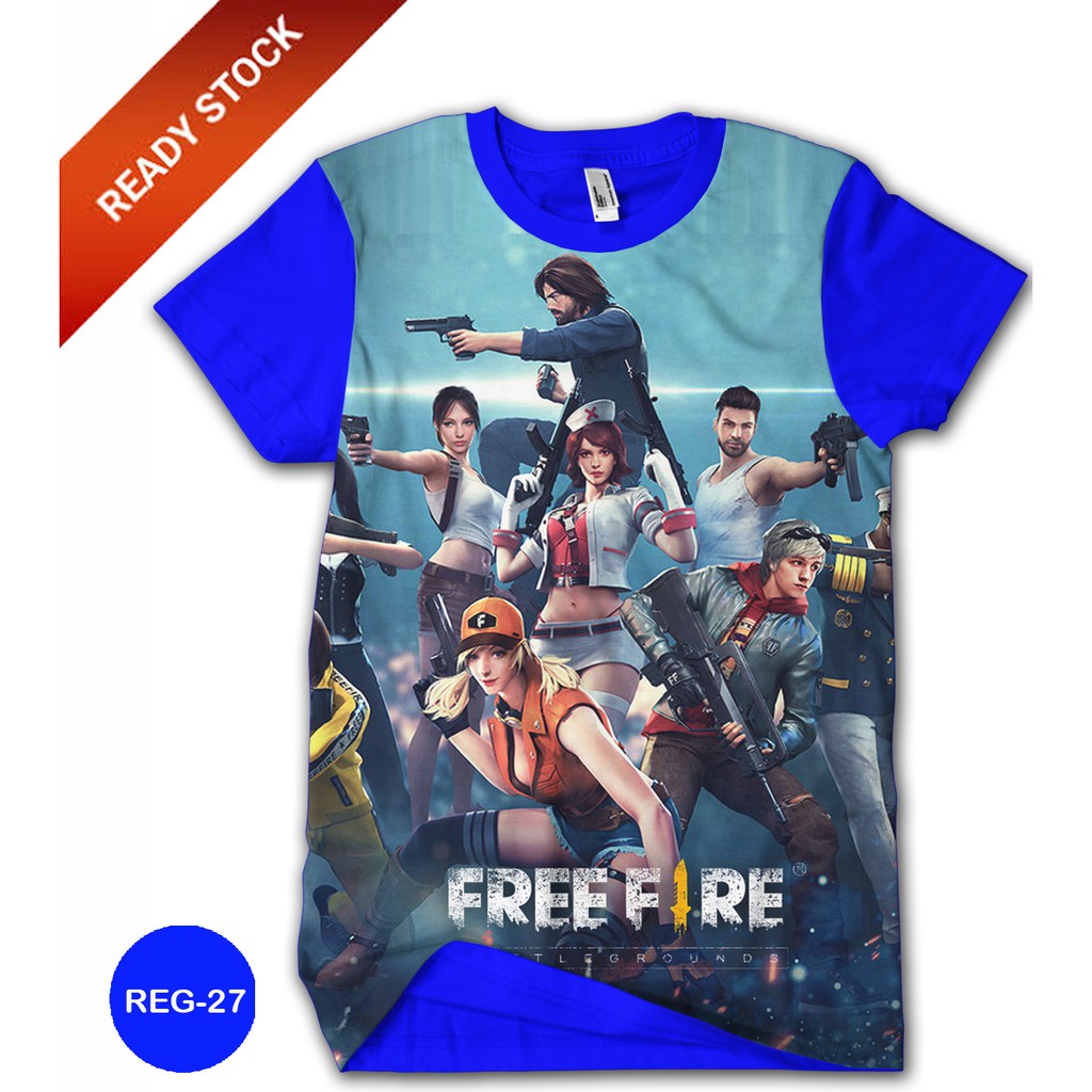 season 2 elite pass free fire t shirt