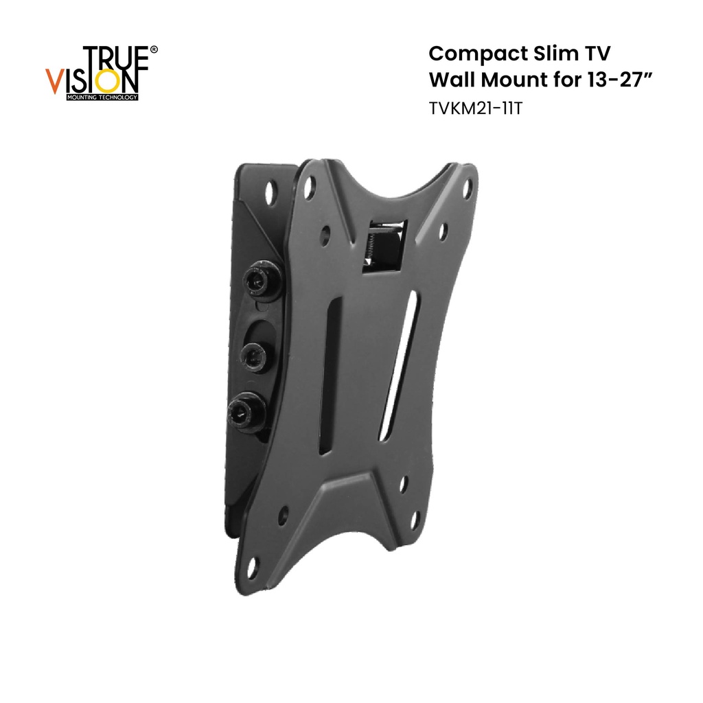 True Vision Compact Slim TV Wall Mount for 13-27” TVKM21-11T | Shopee ...