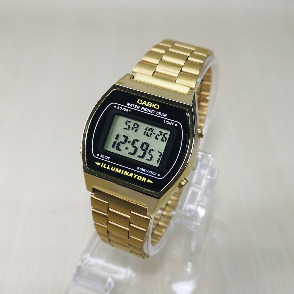 B640W CASIO 5 BAR WATCH ILLUMINATOR WATER RESIST Fashion & Casual