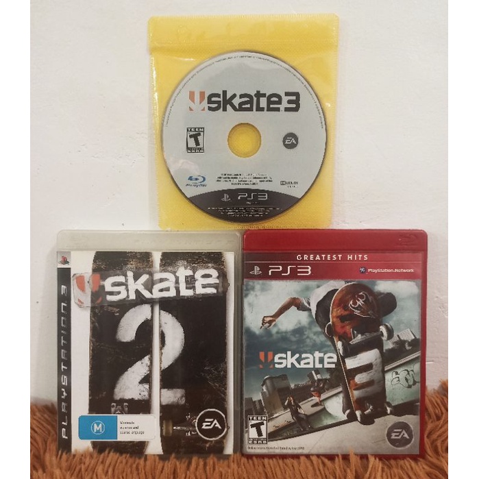 PS3 Skate 2 & 3 R1/R4 Standard & Greatest Hits Edition Shopee Philippines