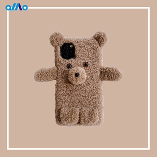 Phone case For Teddy bear Fur Plush Phone Case Samsung Galaxy A32 5G ...