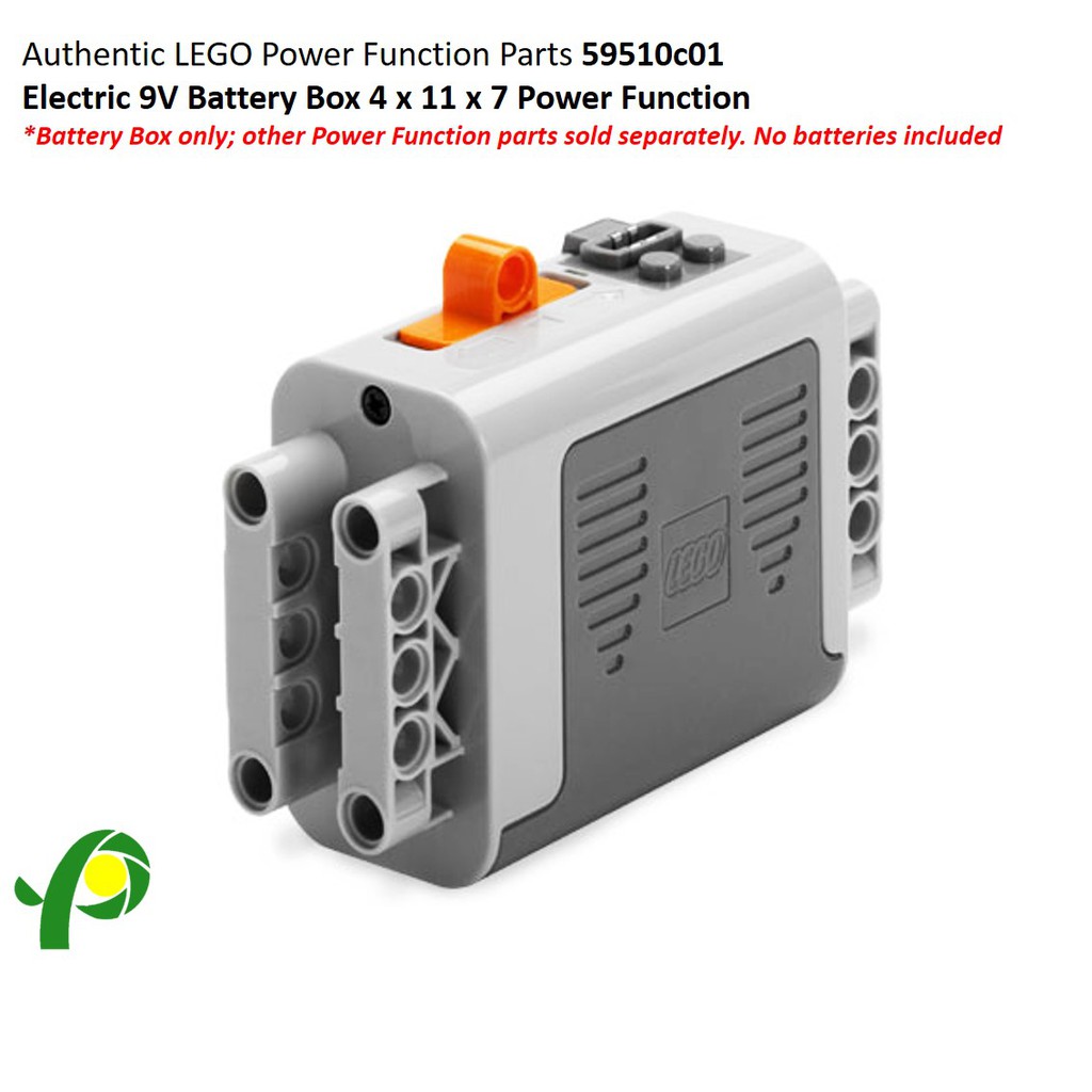 LEGO Power Function Parts Electric 9V Battery Box 4x11x7 Sold per piece