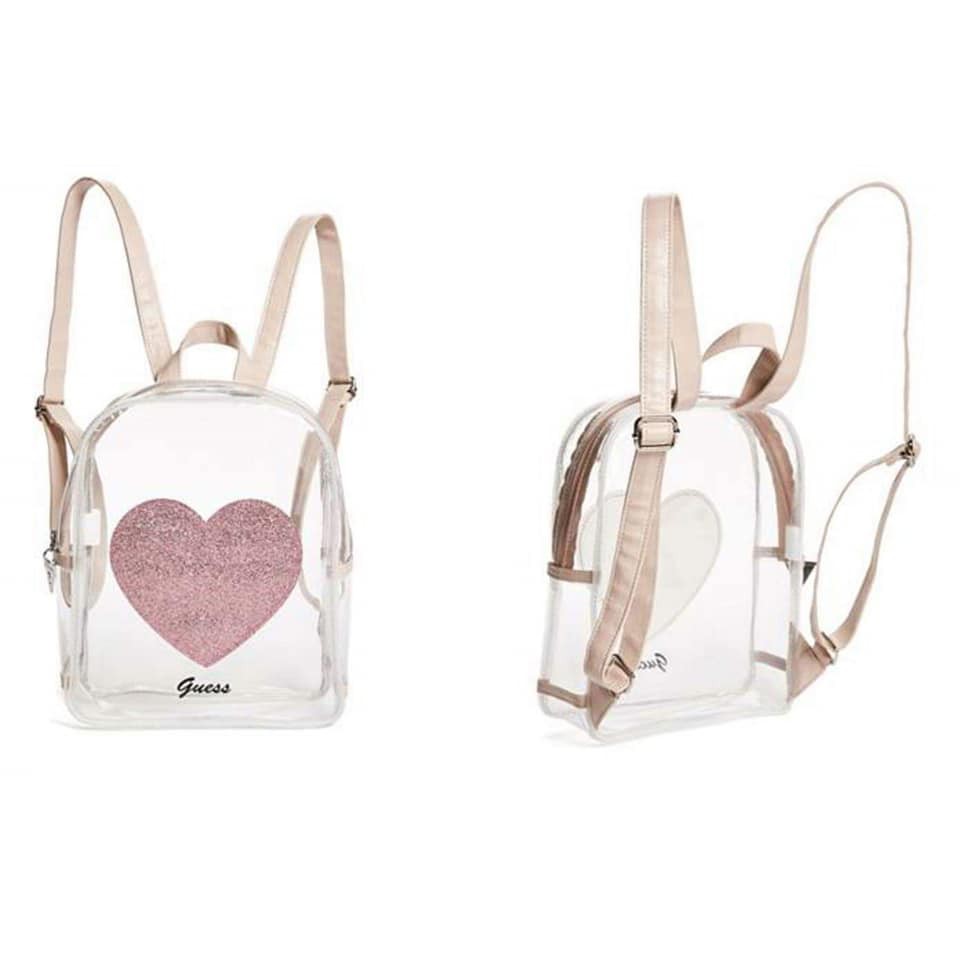 Guess transparent outlet backpack