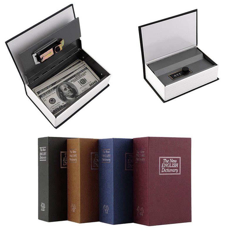 Dictionary Secret Storage Box Valuables Safety Box Money Security