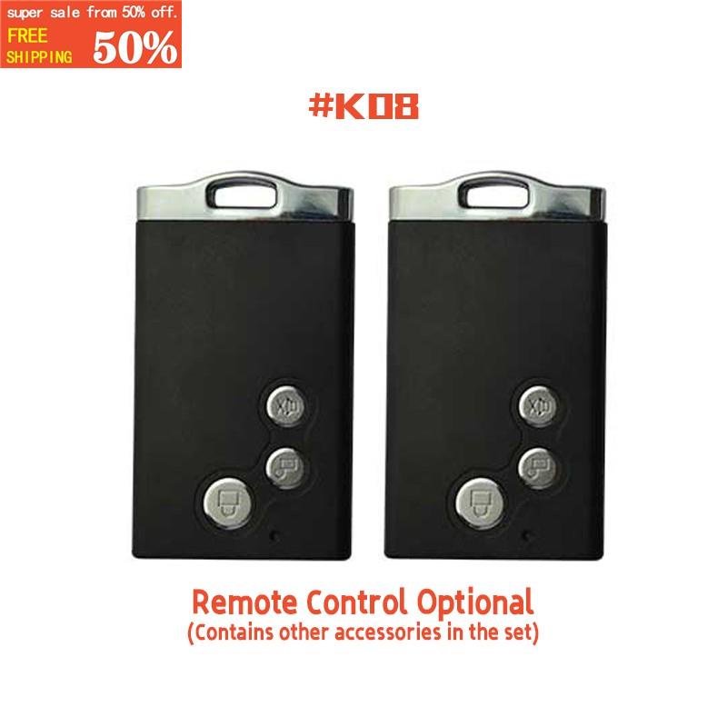 CARQSENG K16 12V Car Alarm Security System Remote Central Lock Anti