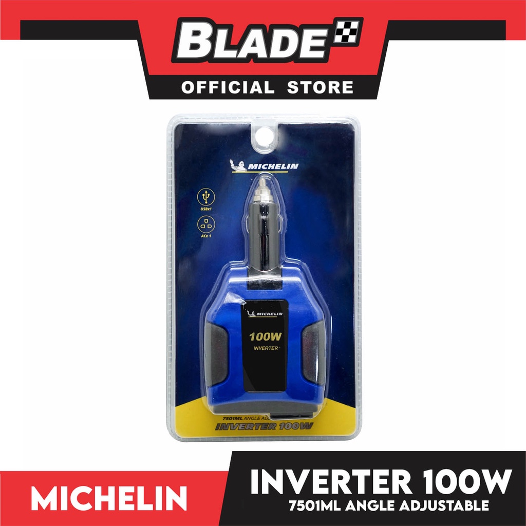 Michelin Inverter 100w 7501ML Angle Adjustable Plug | Shopee Philippines