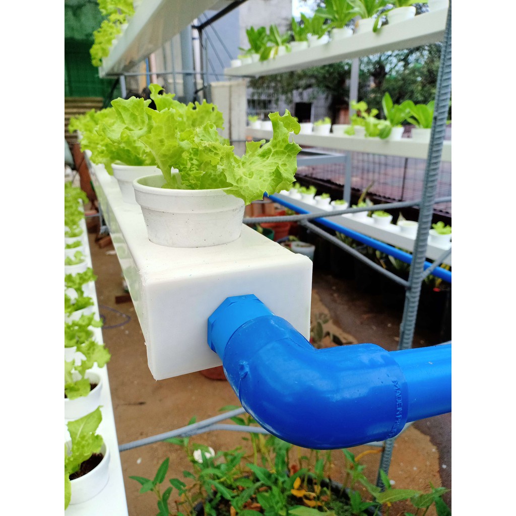 EndCap for Atlanta Duracon Downspout Pipe (Hydroponics/Aquaponic NFT