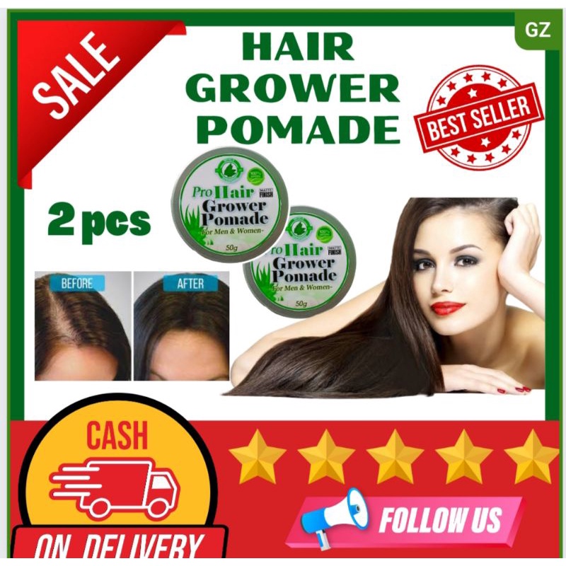 2pcs Pro-Hair Grower Pomade for Men and Women All Natural For Hair ...