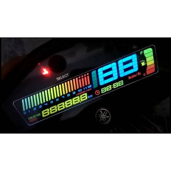 Yamaha XABRE Speedometer Spidometer Lcd Sticker Sticker Shopee