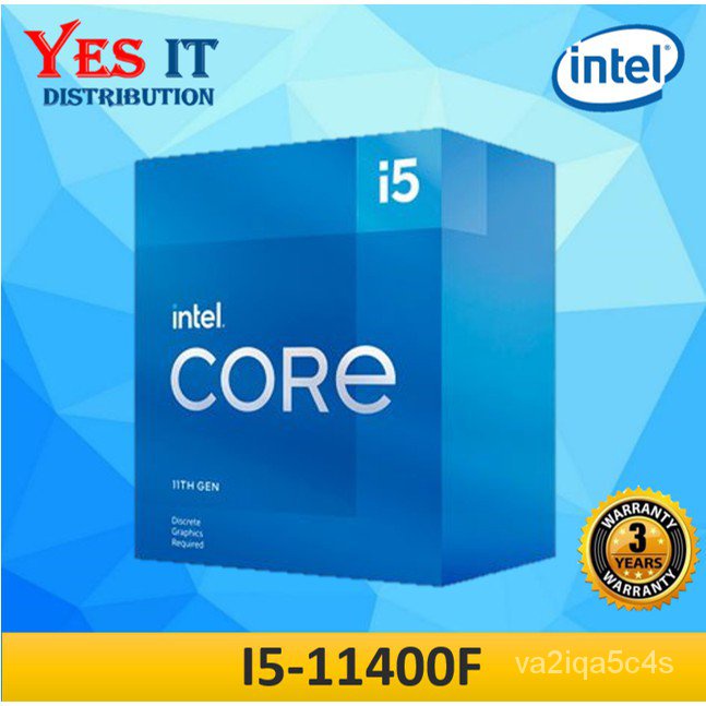 INTEL CORE i5-11400F 12M CACHE 2.60 GHz 11th GENERATION PROCESSOR