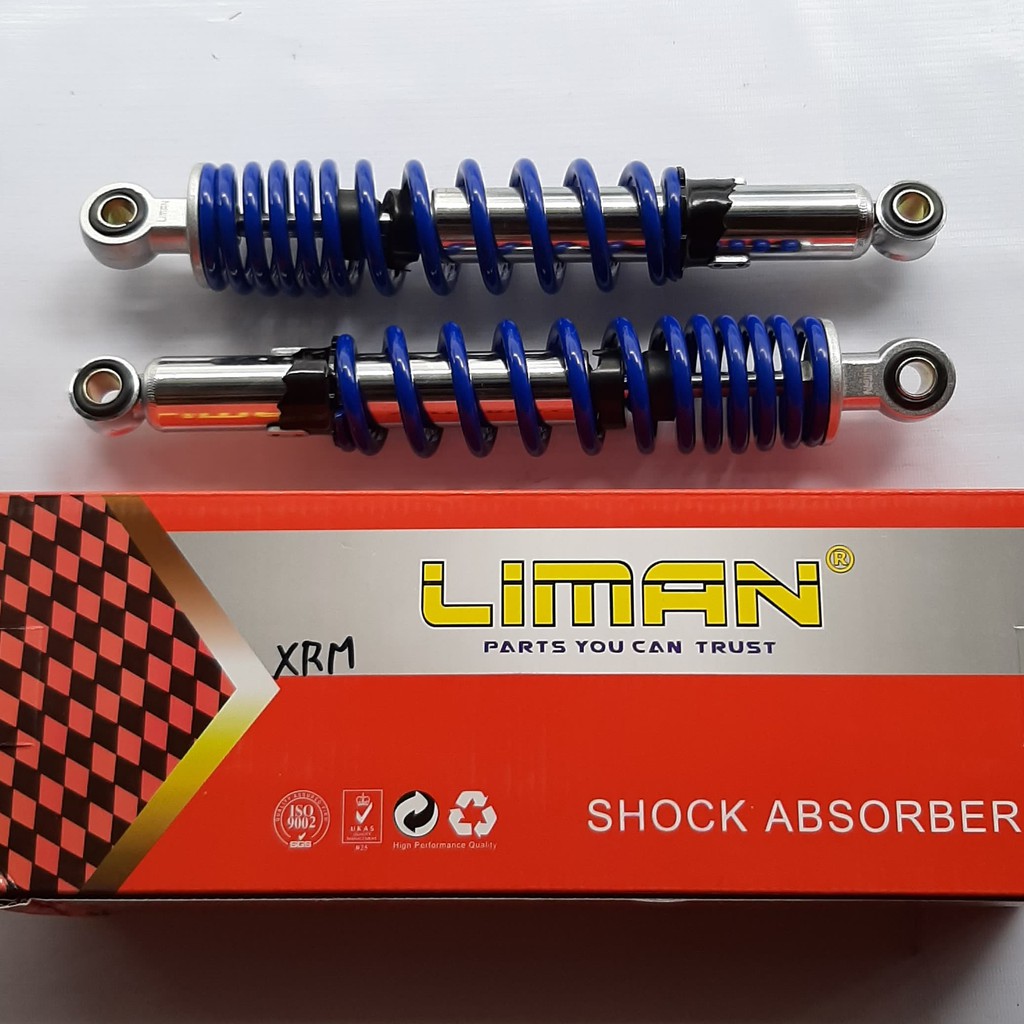 REAR SHOCK XRM110/WAVE100/125/SMASH110/VEGA FORCE BLUE LIMAN BRAND ...