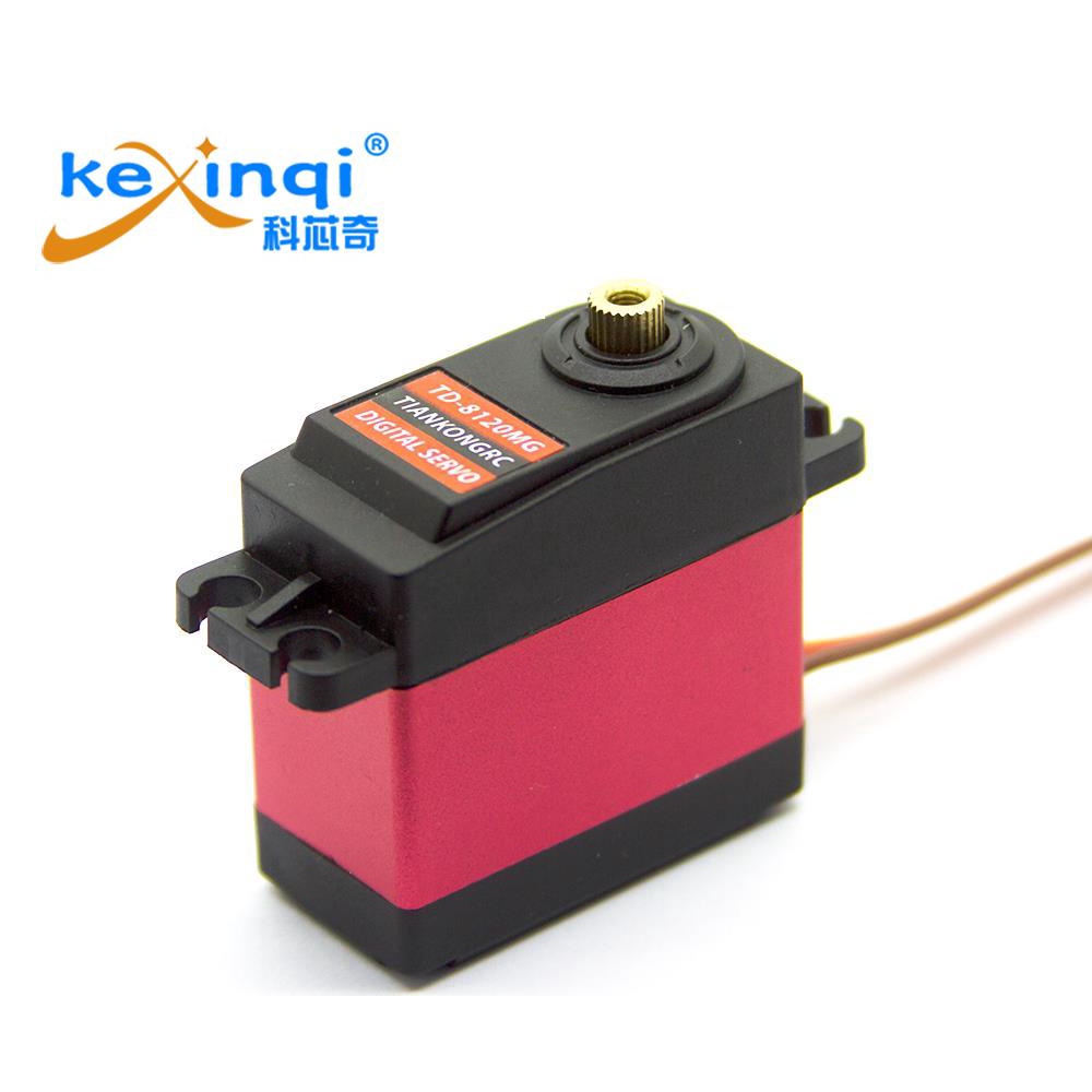 Servo Digital étanche JMT 20KG - Coque Métal Pour Voiture RC, Hélicoptère - Puissant Et Précis