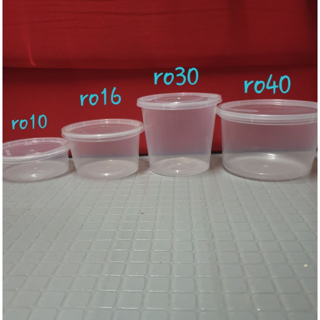 Microwavable Containers ( Round) Shopee Philippines