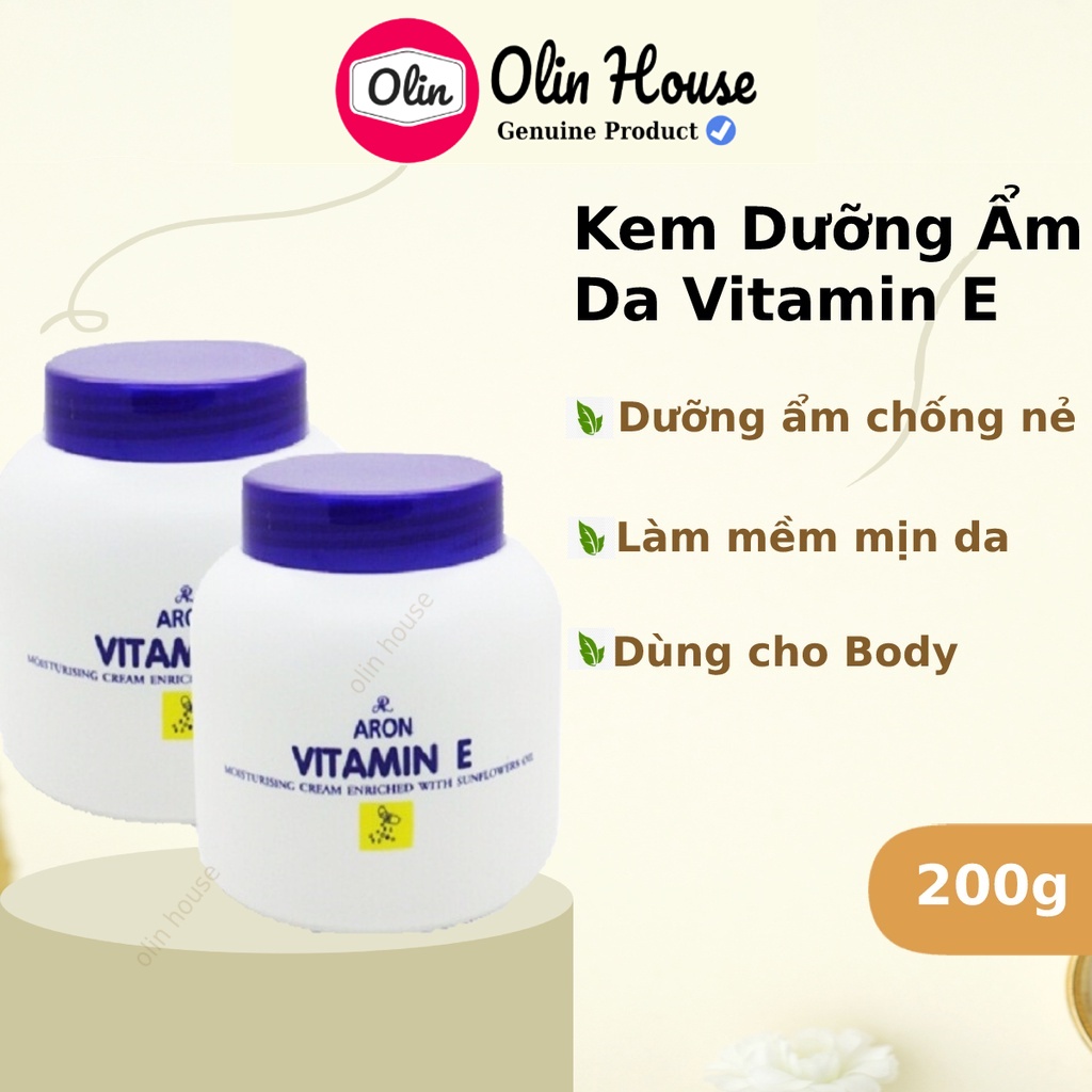 Vitamin E Moisturizer 200g body Chapped AntiChapped Cream Helps