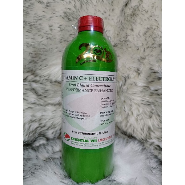 VITAMIN C+ELECTROLYTES ORAL LIQUID 1LITER (ESSENTIAL VET LABORATORIES
