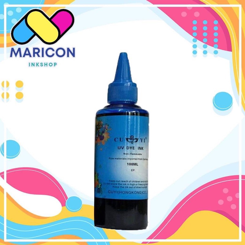 Cuyi Uv Dye Ink Cmyk Ml Shopee Philippines