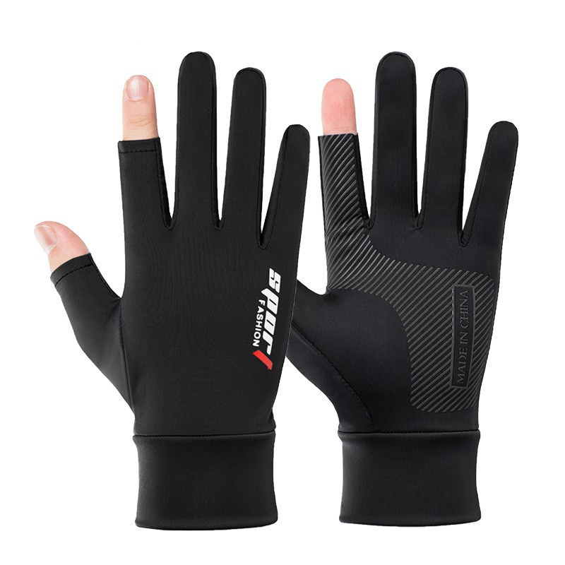 1 Pair Motorcycle Gloves Racing Protective Gloves Breathable Ice Silk ...