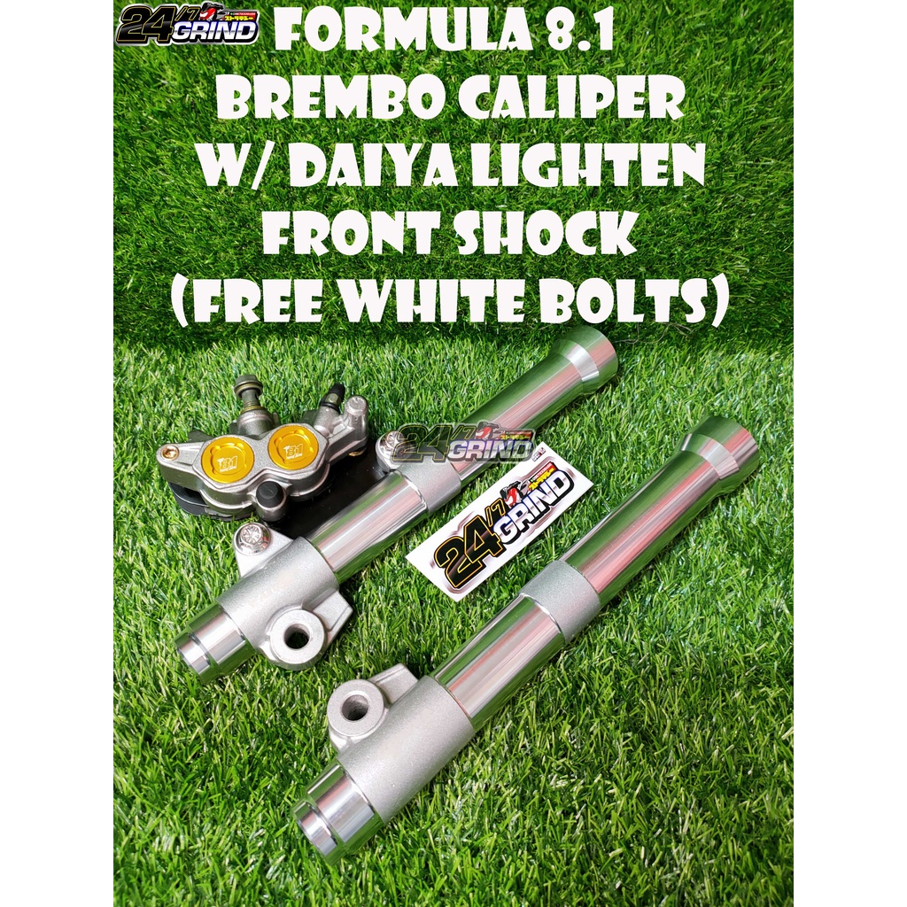 HONDA WAVE / XRM CALIPER FORMULA 8.1 WITH KING DRAG LIGHTEN FRONT SHOCK