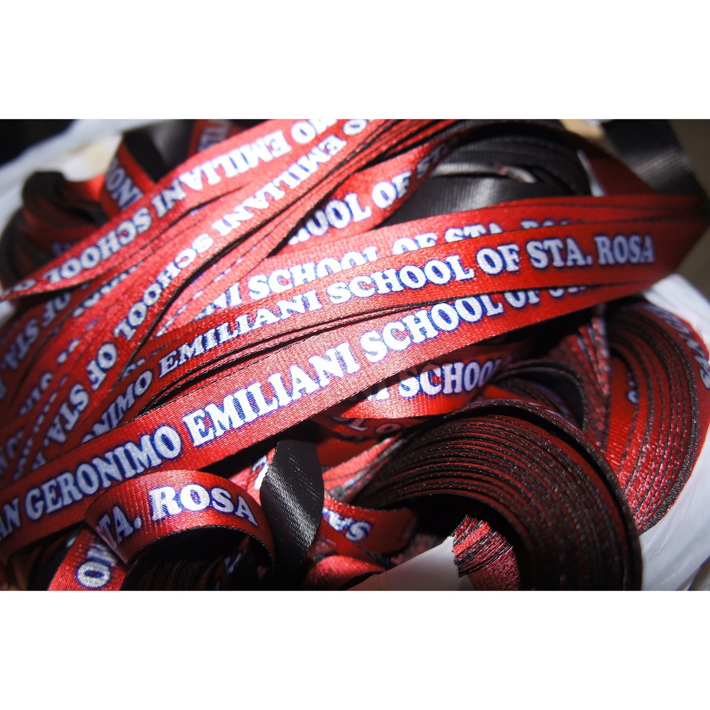 Personalized ID Lace (3/4 in size) Shopee Philippines