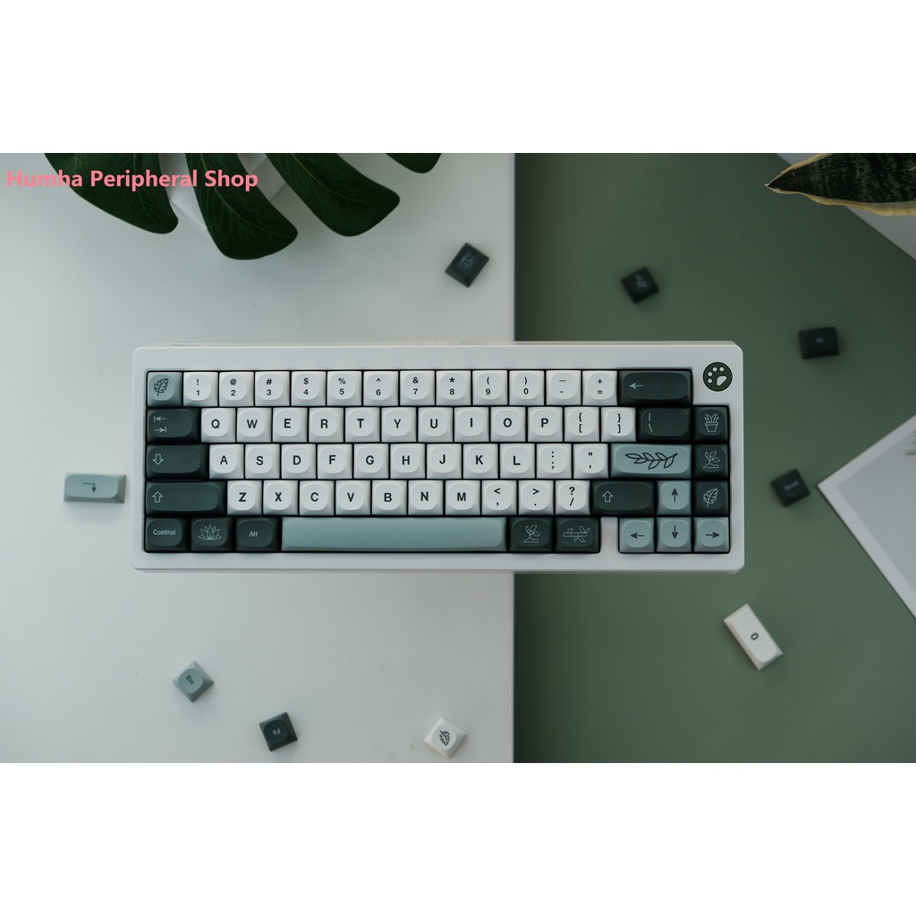 Botanical keycaps 140 keys Dye-Sublimation PBT Material MA profile ...