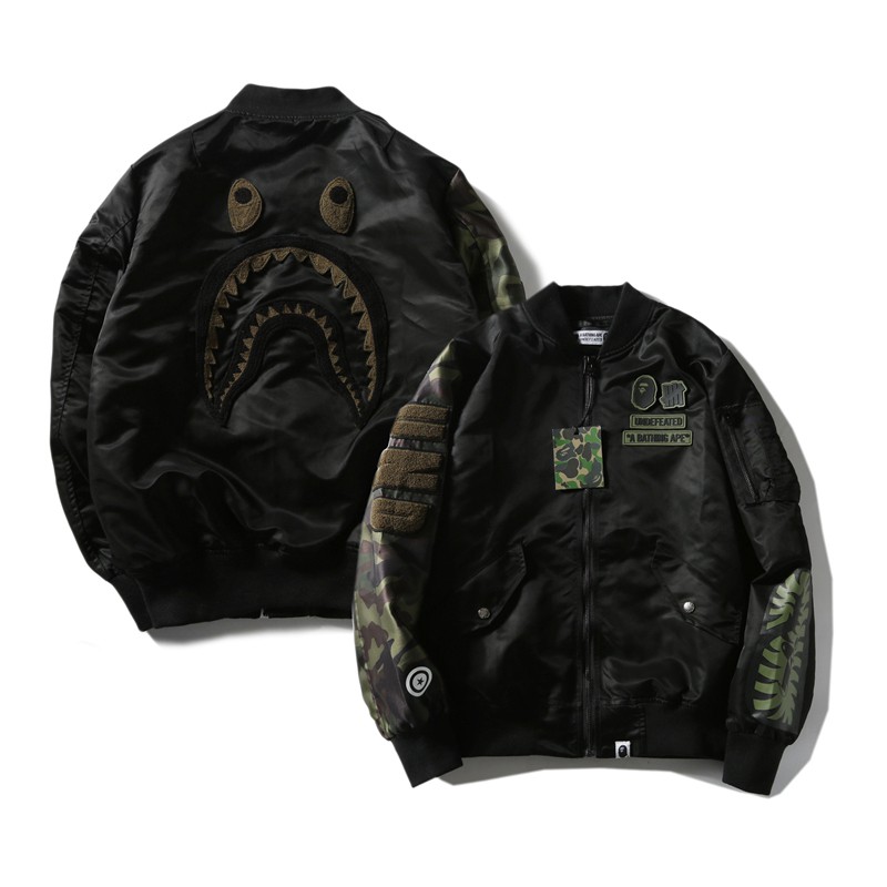 Bape undefeated hot sale bomber jacket