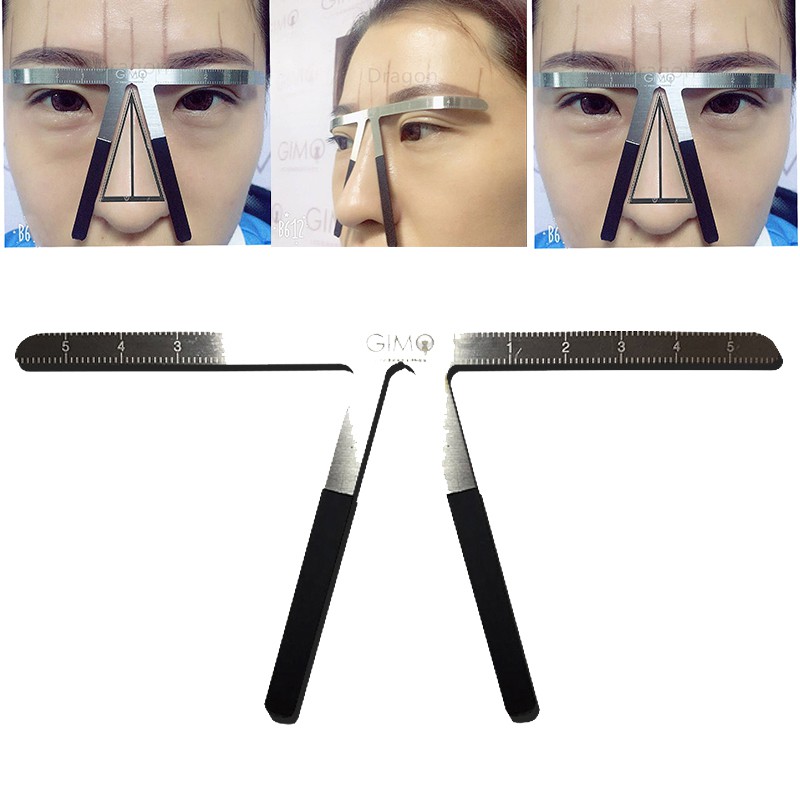 Eyebrow Ruler Eyebrow Ruler Balance Ruller Measure Shaping Tool Eyebrow ...