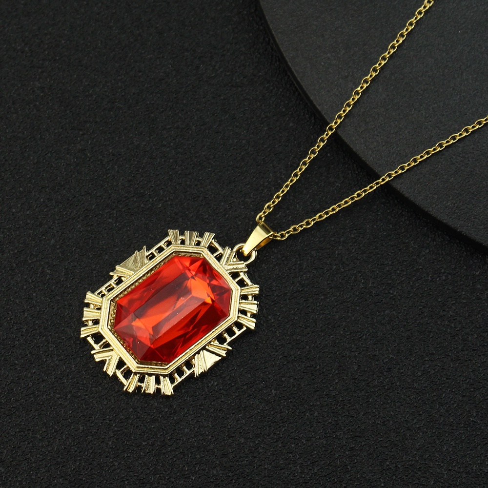 The Sandman Morpheus Red Ruby Pendant Neckalce Cosplay King of Dreams ...