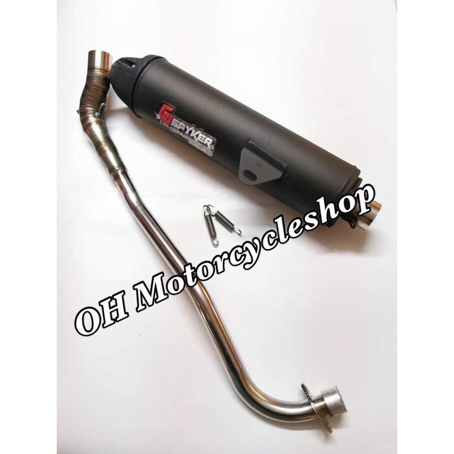 Muffler spyker pipe for xrm110 / 125 | Shopee Philippines