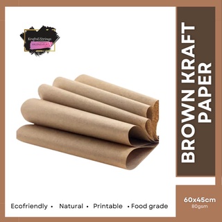 Wrapping Paper - Ribbed Brown Kraft - 10m x 70cm wide