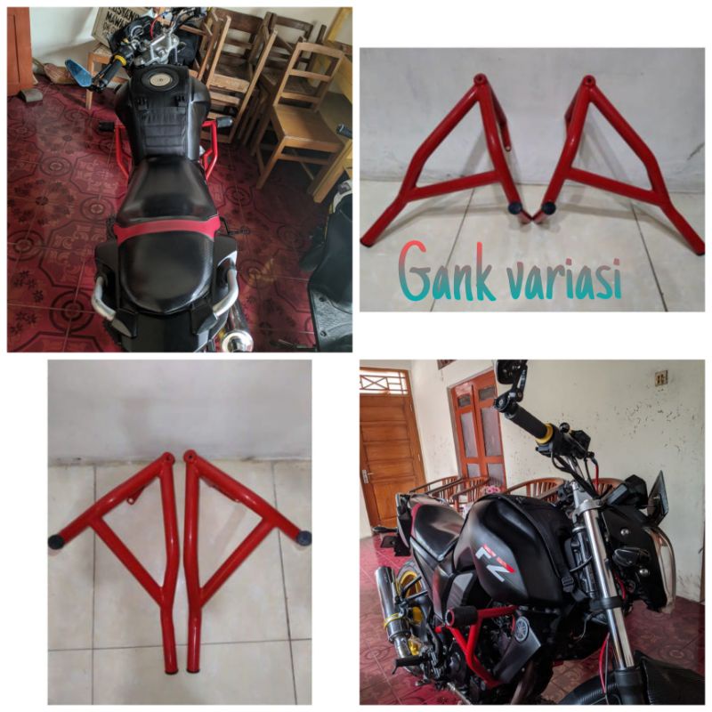 Yamaha Byson Carbu Tubular Crashbar Plus Jalu Frame Slyder | Shopee ...