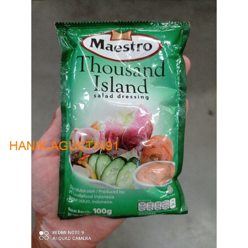 Maestro Mayonais/Spicy Mayonnaise/Roasted Sesame/Thaousand Island