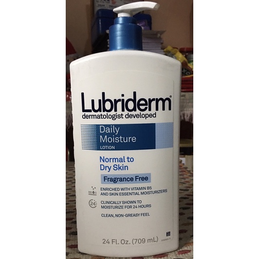 Lubriderm lotion24oz.(709ml)USANormal to dry skin.If u get 2 bots