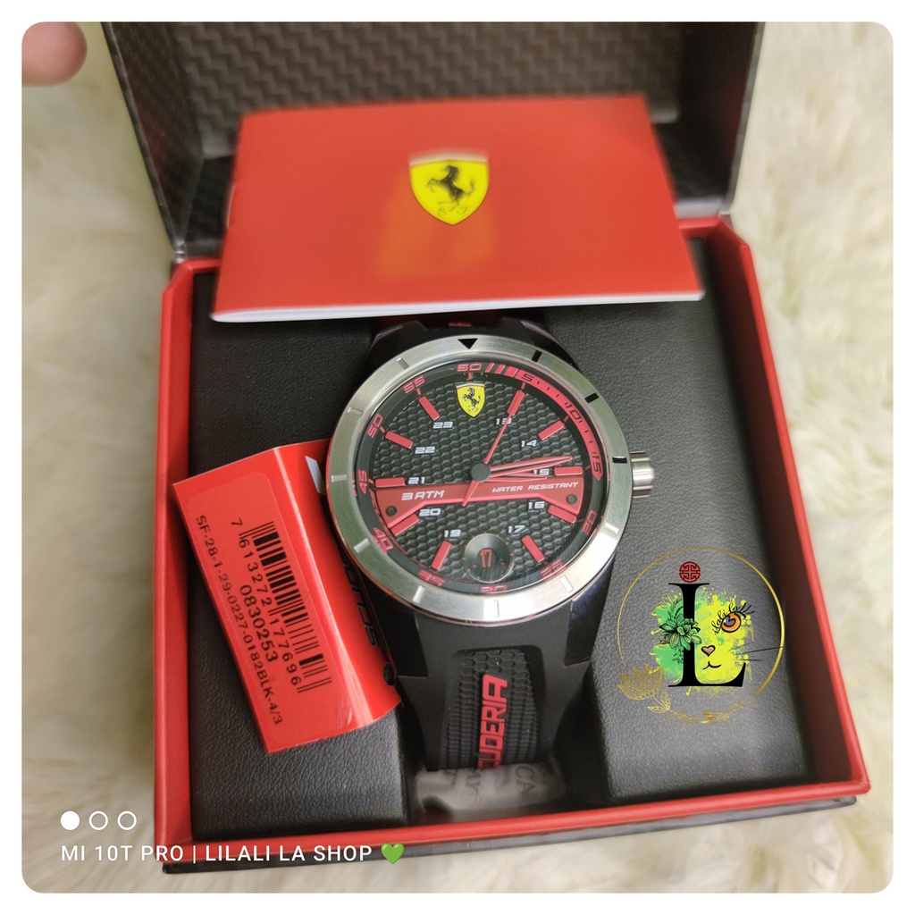 Ferrari discount watch red