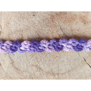 Cruciani Inspired Knots Design Lace Crochet Bracelet Shopee