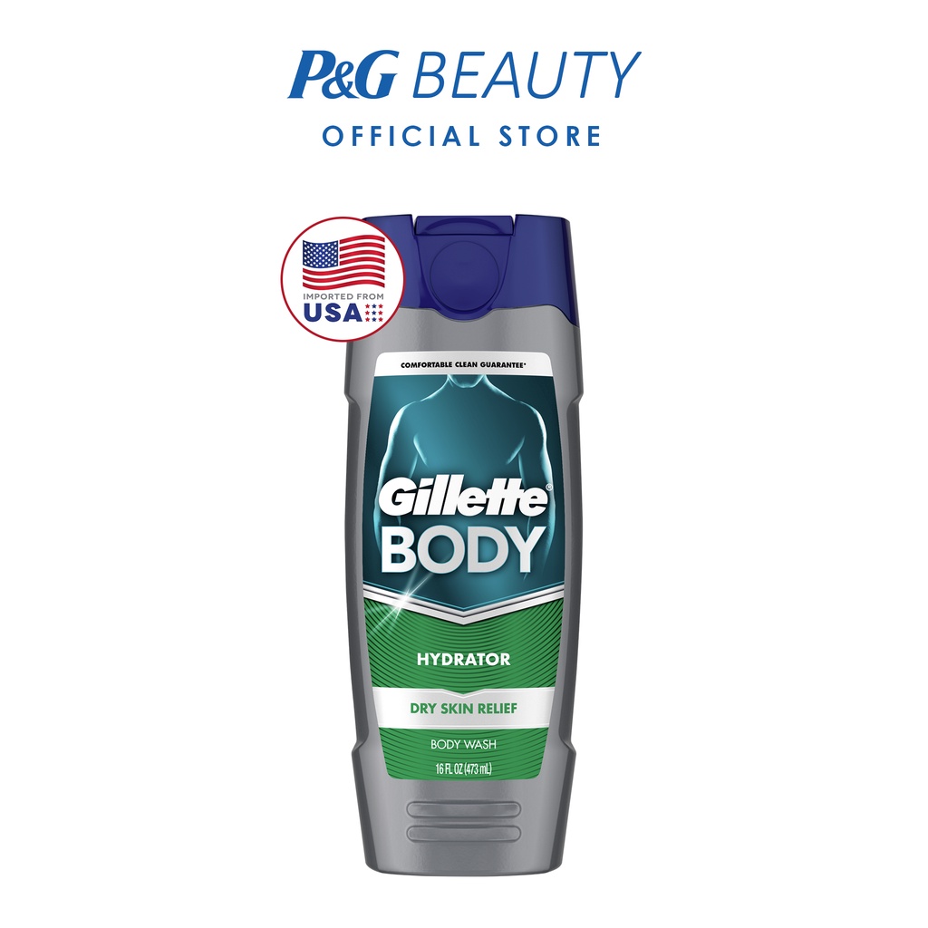 Gillette Body Wash Hydrator 16oz/473ml Shopee Philippines