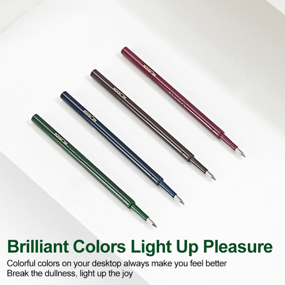 Nusign by Deli NS740 Gel Pen Ballpen Refill 0.5mm Black 1PC | Shopee ...
