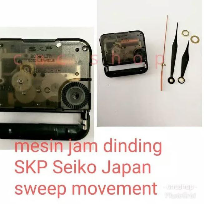 Skp Seiko Sweep Movement Wall Clock Machine Shopee Philippines