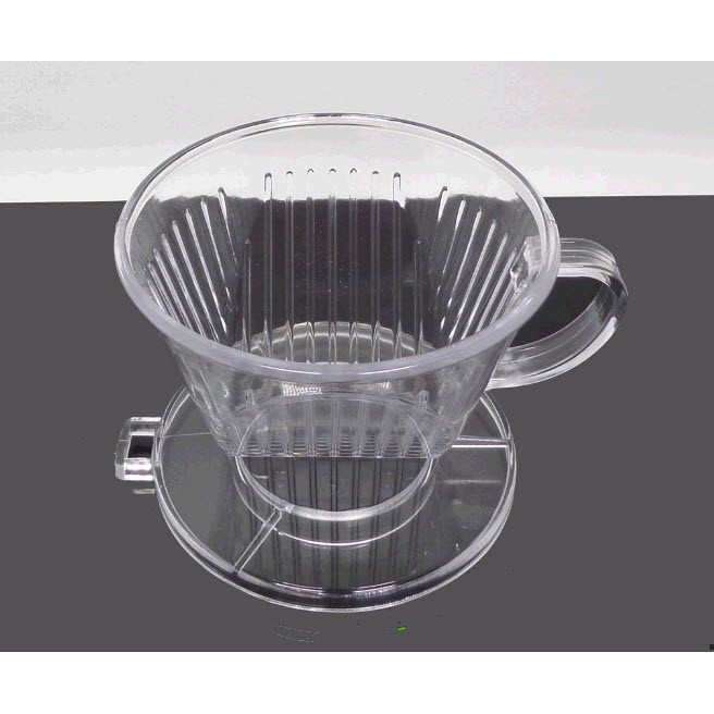 Coffee Filter Drip 1 2 or 2 4 cups PP plastic acrylic heat