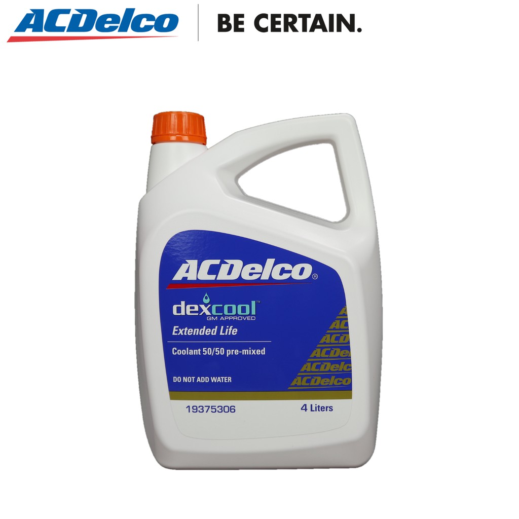 ACDelco DexCool PreMix Coolant 50/50 Dexcool Orange Coolant
