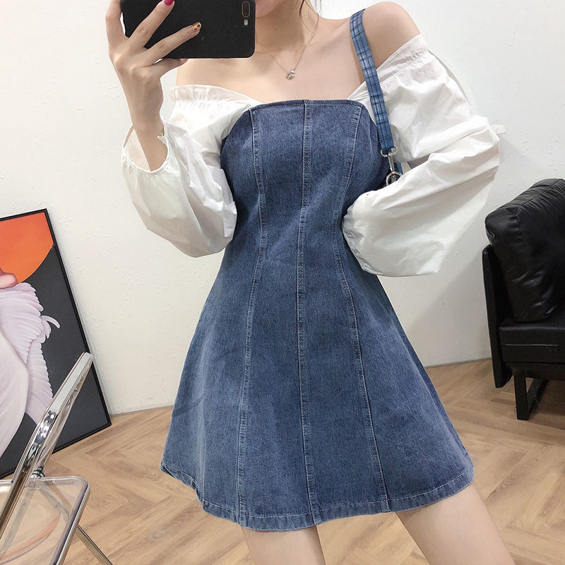 Shopee denim outlet dress